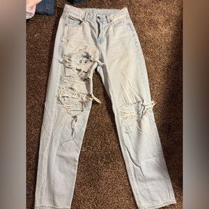 American eagle mom straight Jean